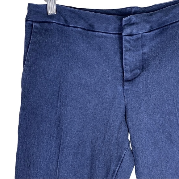 KUT from the Kloth Mia Ankle Skinny Ponte Pants Dark Blue Size 6 - Picture 2 of 10